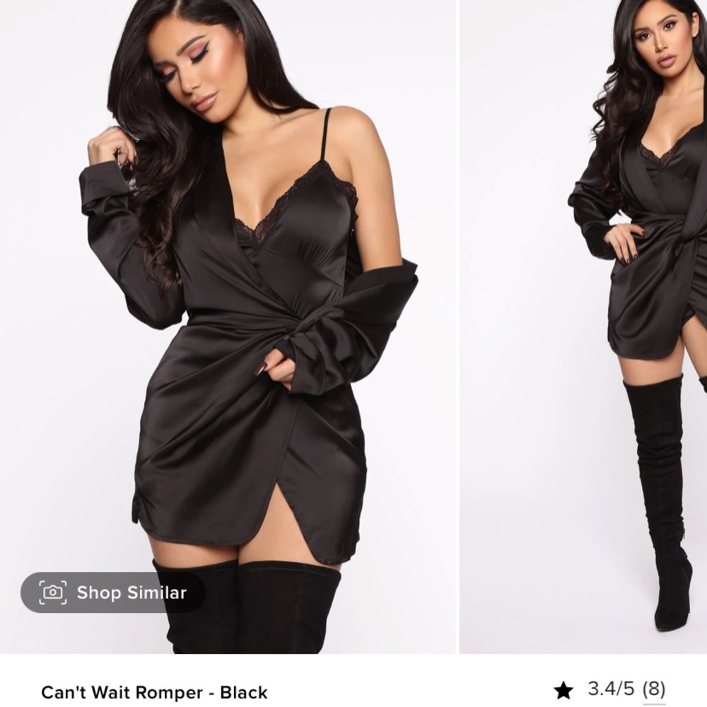 Can’t Wait Romper Fashion Nova